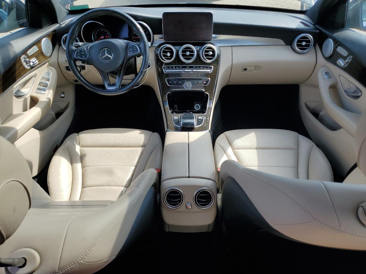 2018 Mercedes-Benz C-klasse VIN WDDWF4KB1JR409223 Copart auction photo, rear end damage thumbnail 8
