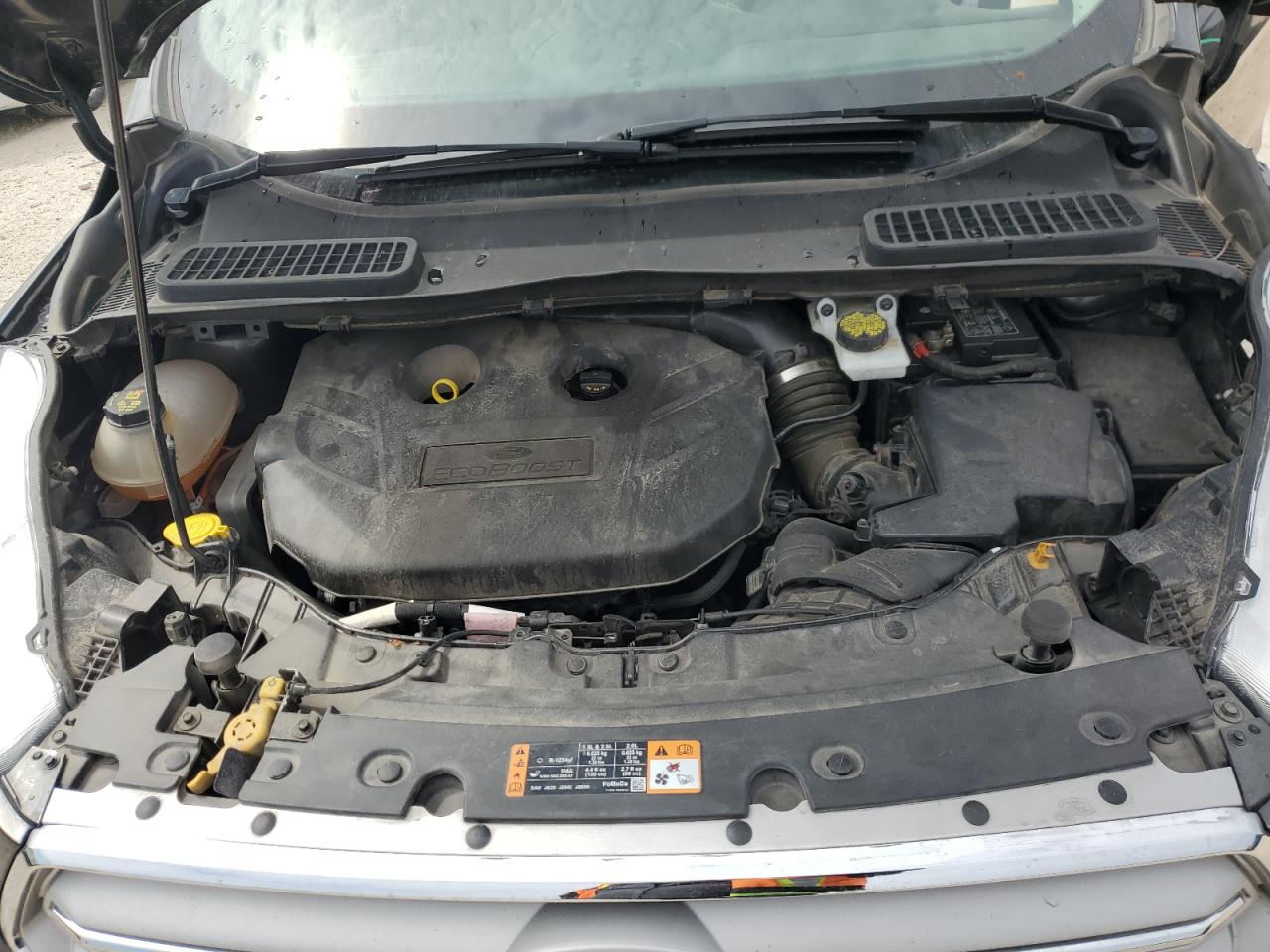 2019 Ford Escape VIN 1FMCU0G94KUB34104 Copart auction photo, front end / minor dent/scratches damage thumbnail 12