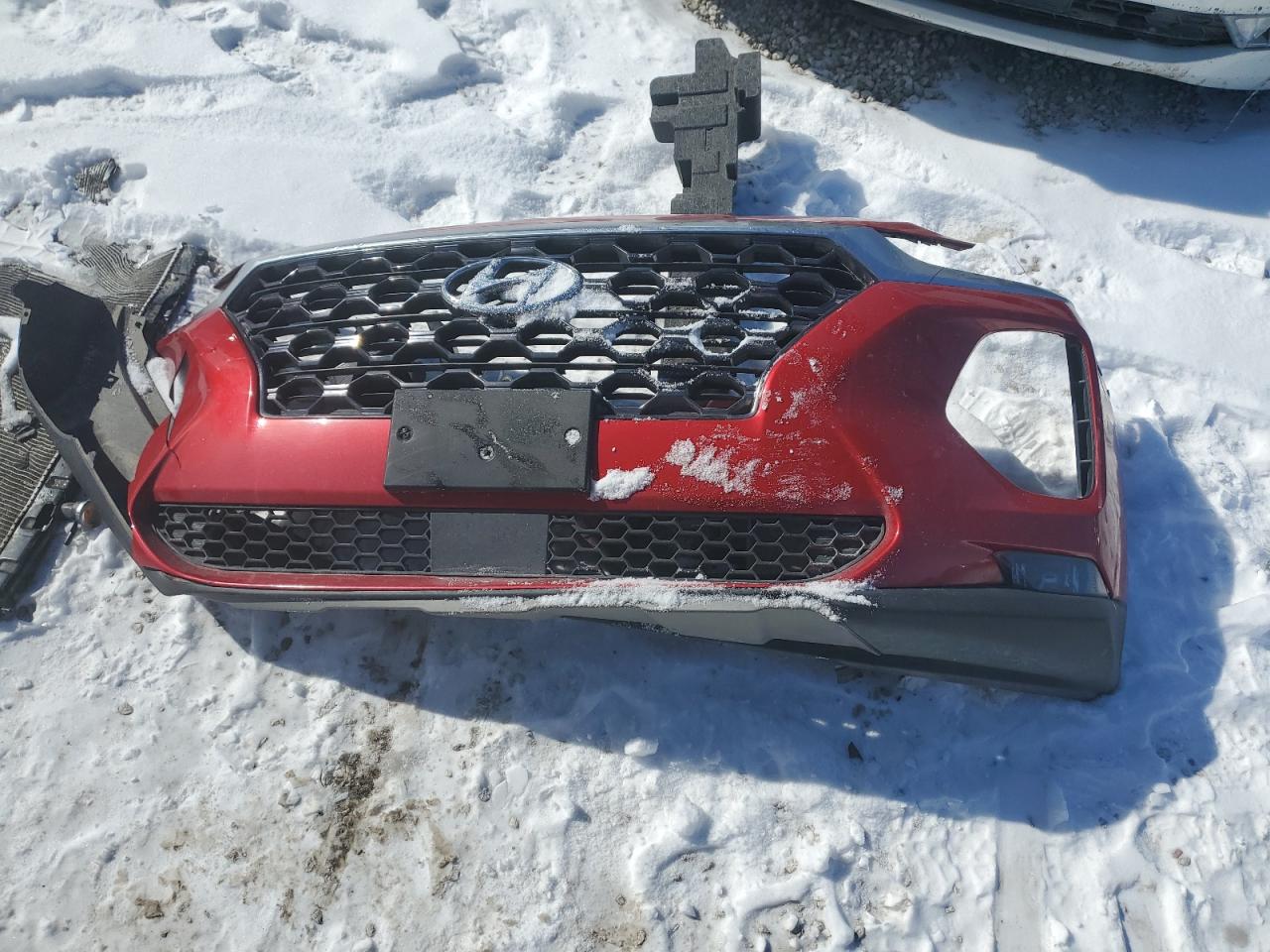 2020 Hyundai Santa Fe VIN 5NMS3CAD3LH221518 Copart auction photo, front end damage thumbnail 15