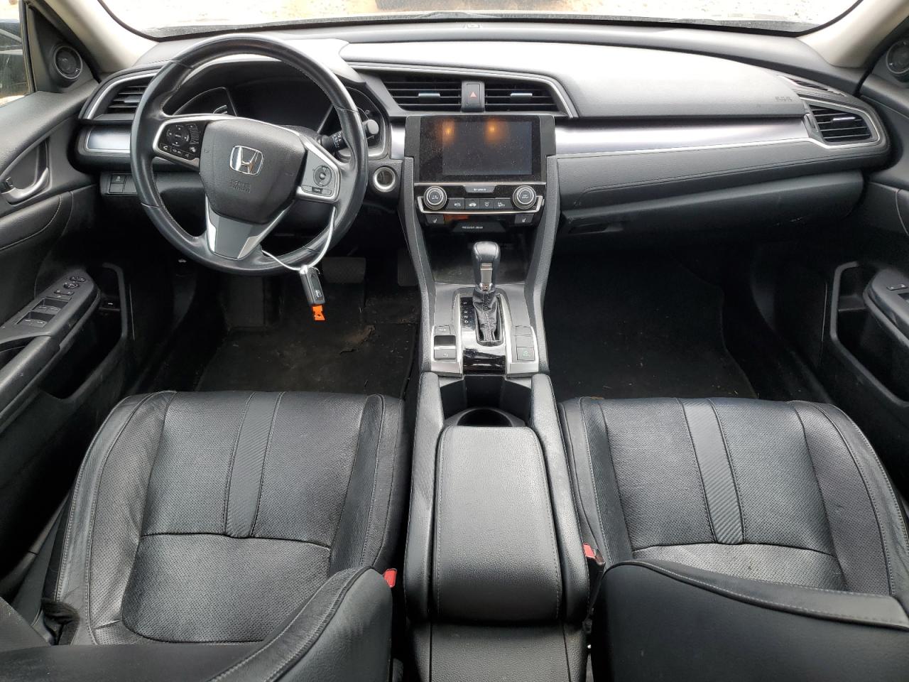 2016 Honda Civic VIN 2HGFC1F73GH633580 Copart auction photo, rear end damage thumbnail 8