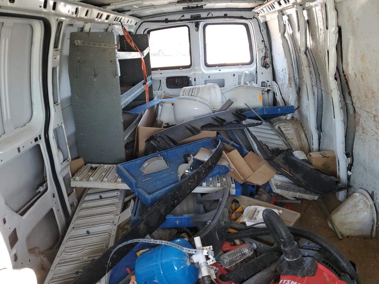 2018 Chevrolet Express VIN 1GCWGBFPXJ1273044 Copart auction photo, front end / undercarriage damage thumbnail 10
