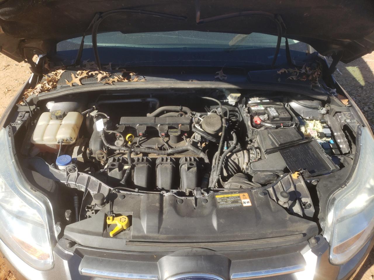 2014 Ford Focus VIN 1FADP3K26EL153846 Copart auction photo, side damage thumbnail 12