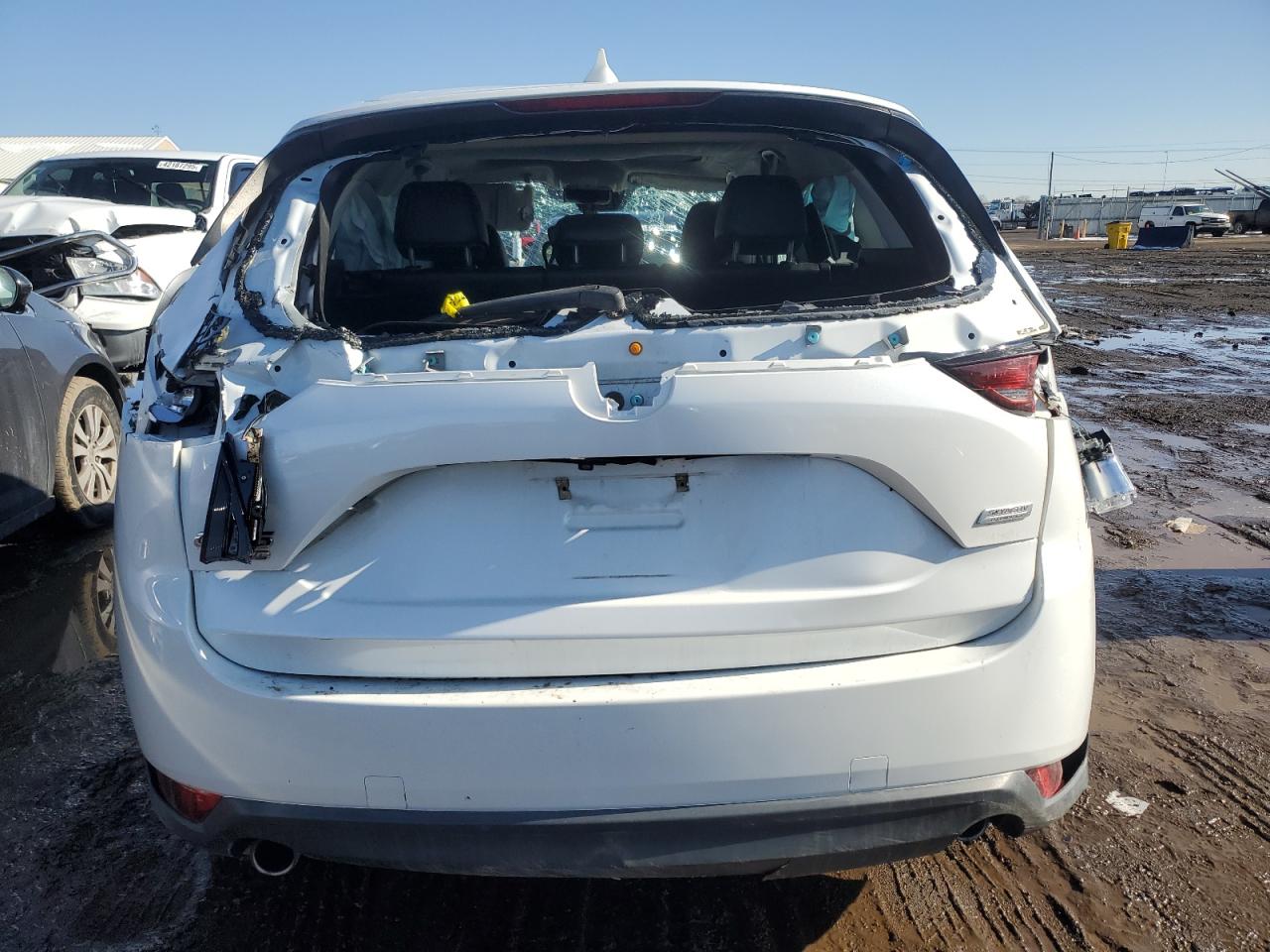 2017 Mazda CX-5 VIN JM3KFBCL4H0191420 Copart auction photo, rollover damage thumbnail 6