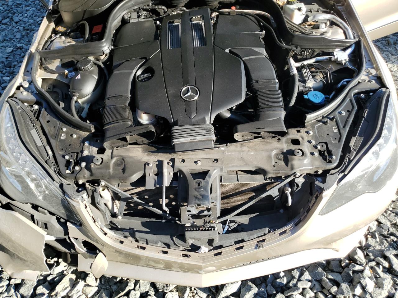2016 Mercedes-Benz E-klasse VIN WDDKK6FF8GF334288 Copart auction photo, front end / side damage thumbnail 11