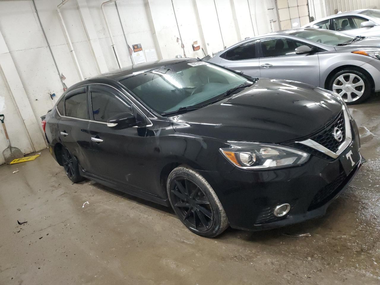 2017 Nissan Sentra VIN 3N1CB7AP3HY291769 Copart auction photo, side / undercarriage damage thumbnail 4