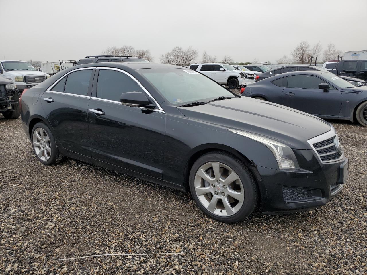 2014 Cadillac ATS VIN 1G6AB5RX9E0166717 Copart auction photo, side / minor dent/scratches damage thumbnail 4