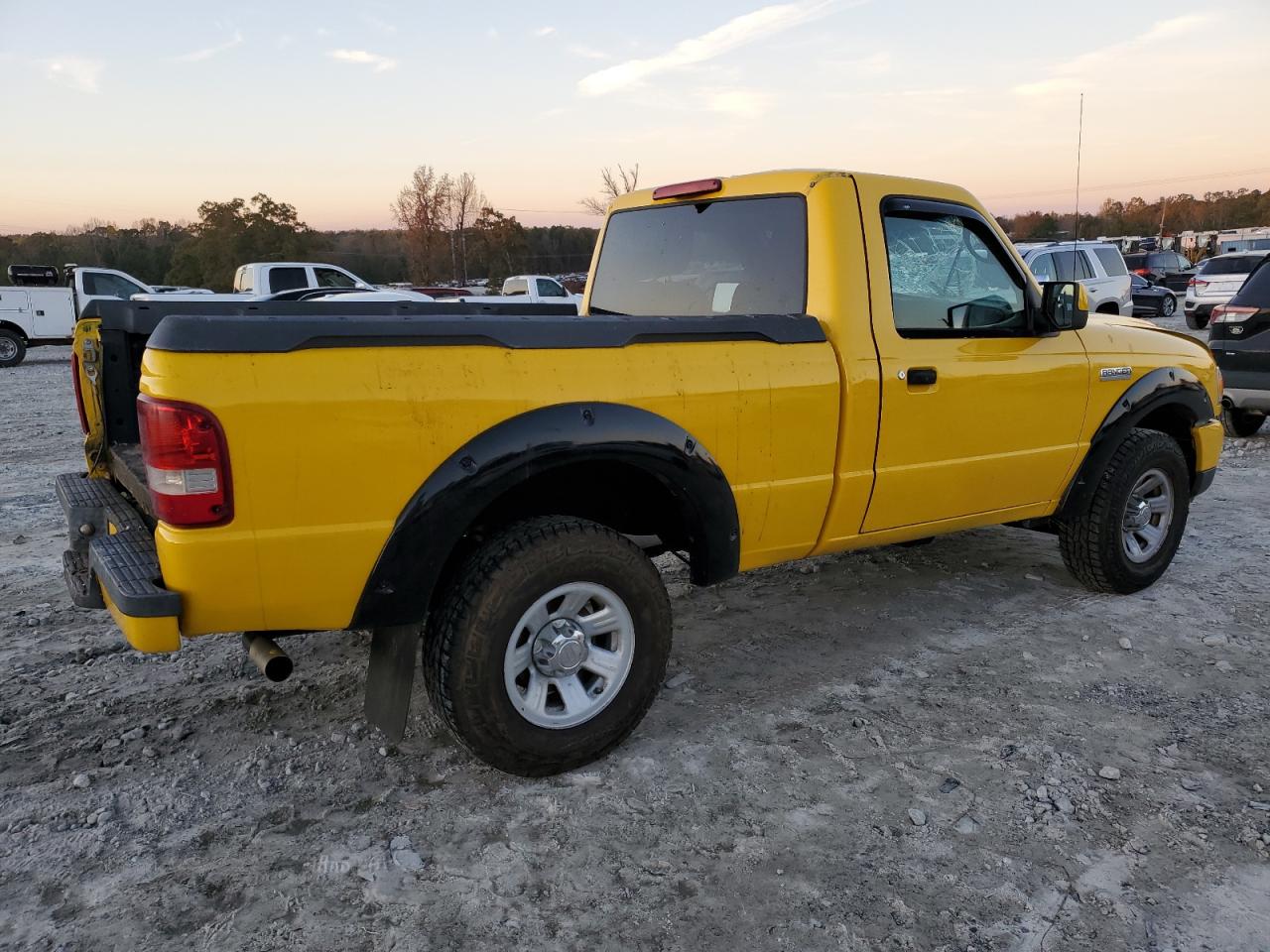 2006 Ford Ranger VIN 1FTYR10U76PA02877 Copart auction photo, front end / top/roof damage thumbnail 3