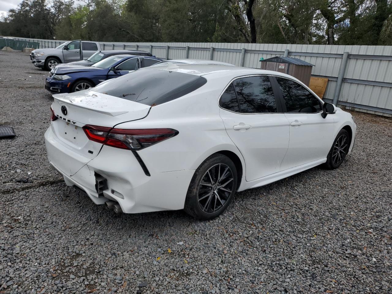2023 Toyota Camry VIN 4T1T11AK9PU726809 Copart auction photo, side / rear end damage thumbnail 3