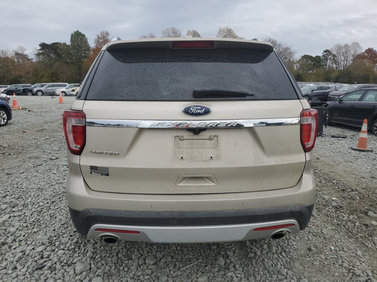 2017 Ford Explorer VIN 1FM5K7F82HGB80649 Copart auction photo, front end / undercarriage damage thumbnail 6