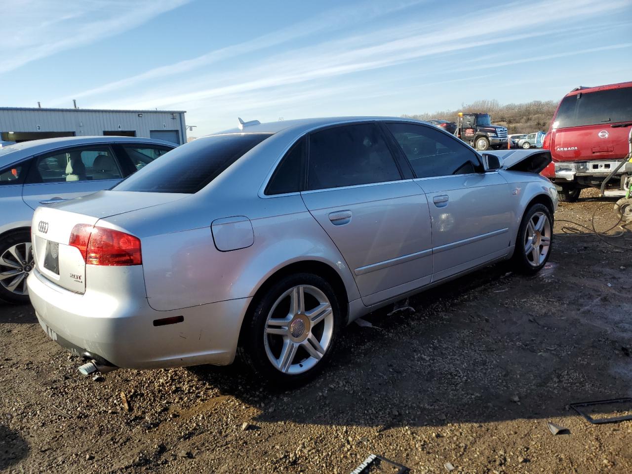 2006 Audi A4 VIN WAUDF78E66A172753 Copart auction photo, front end damage thumbnail 3