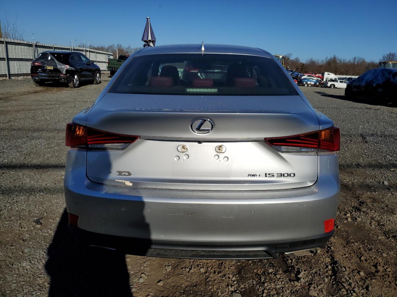 2019 Lexus IS VIN JTHC81D23K5037829 Copart auction photo, side / undercarriage damage thumbnail 6