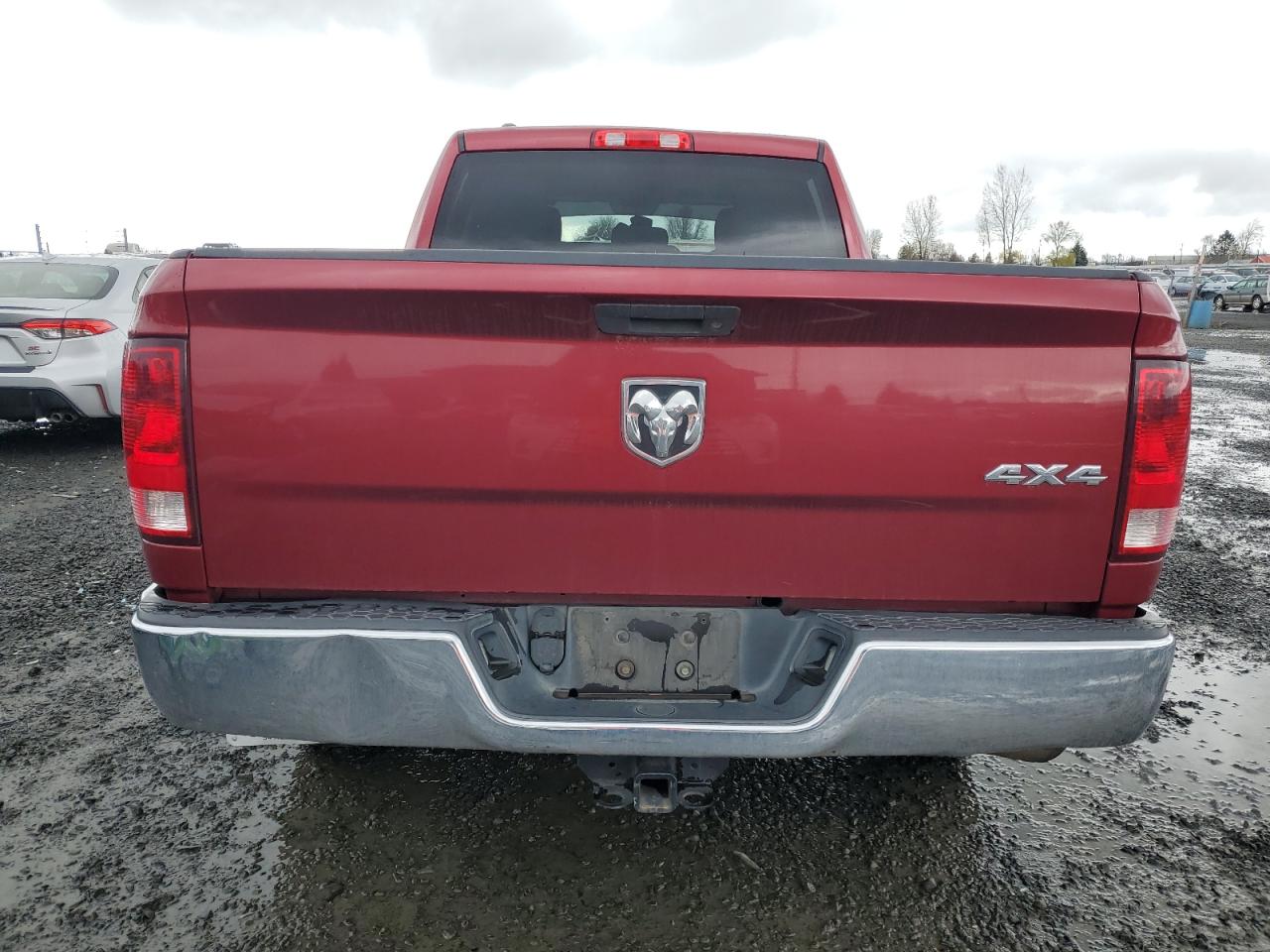 2014 RAM 1500 VIN 1C6RR7FT0ES107169 Copart auction photo, front end / side damage thumbnail 6