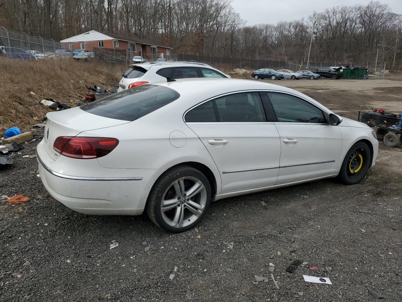 2013 Volkswagen Passat CC VIN WVWBP7AN9DE509715 Copart auction photo, front end damage thumbnail 3