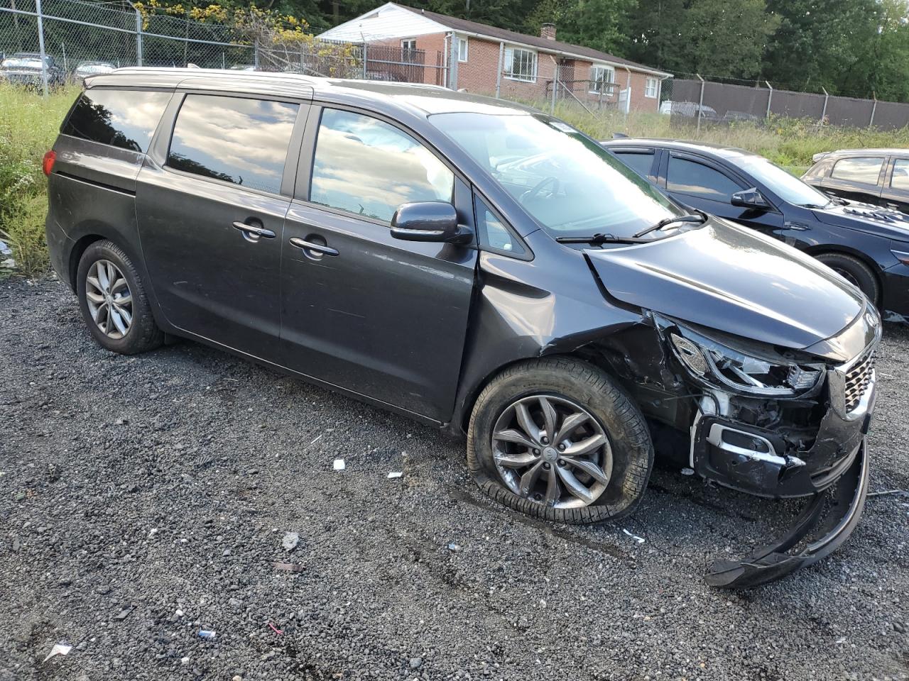 2019 KIA Sedona VIN KNDMB5C10K6512497 Copart auction photo, mechanical / front end damage thumbnail 4