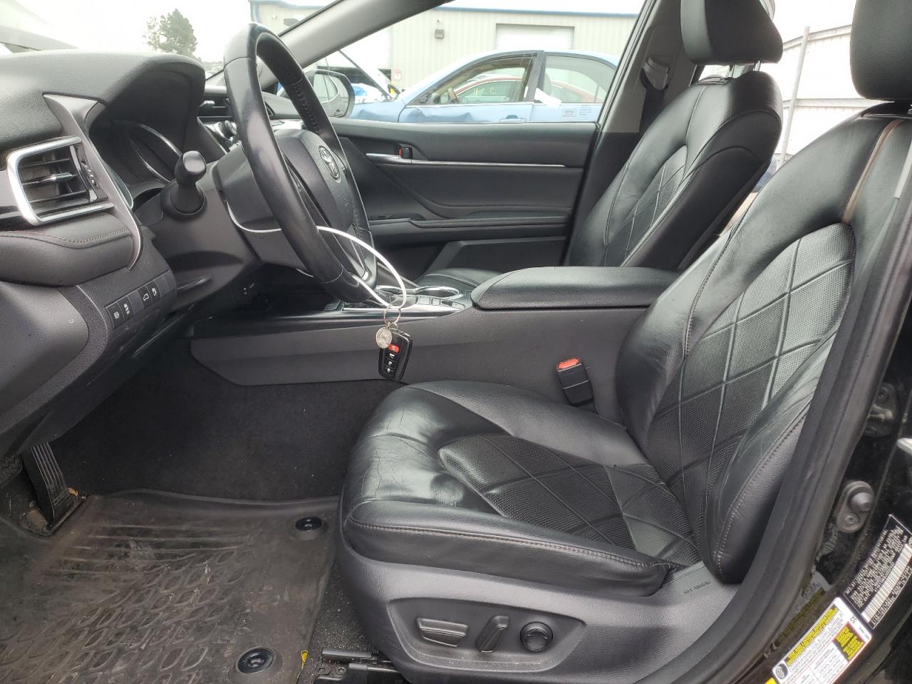 2018 Toyota Camry VIN 4T1B11HK9JU502433 Copart auction photo, side / rear end damage thumbnail 7