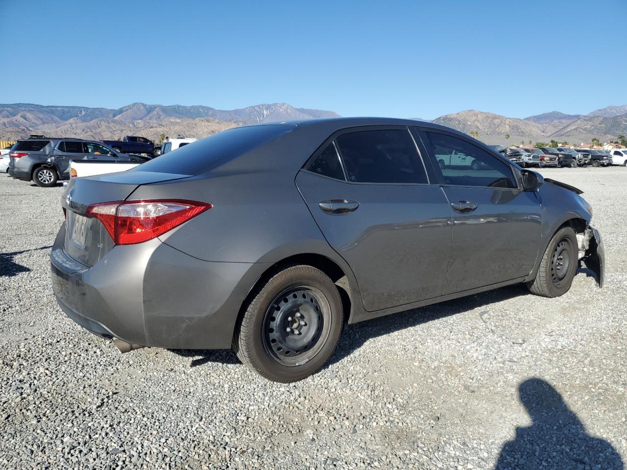 2019 Toyota Corolla VIN 2T1BURHE0KC129902 Copart auction photo, all over damage thumbnail 3