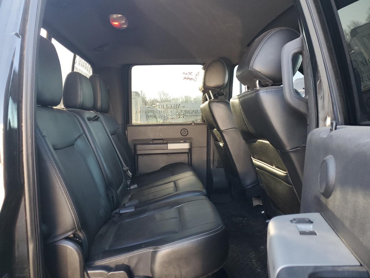 2015 Ford F350 VIN 1FT8W3BT7FEA06657 Copart auction photo, rear end damage thumbnail 11