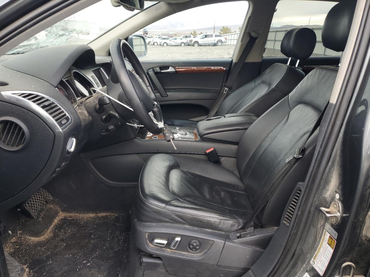 2014 Audi Q7 VIN WA1LMAFE7ED015728 Copart auction photo, front end damage thumbnail 7
