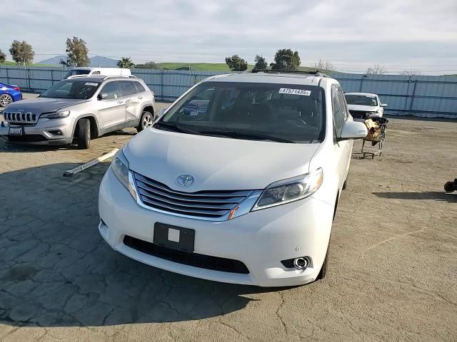 2015 Toyota Sienna VIN 5TDDK3DC2FS099332 Copart auction photo, rear end damage thumbnail 10