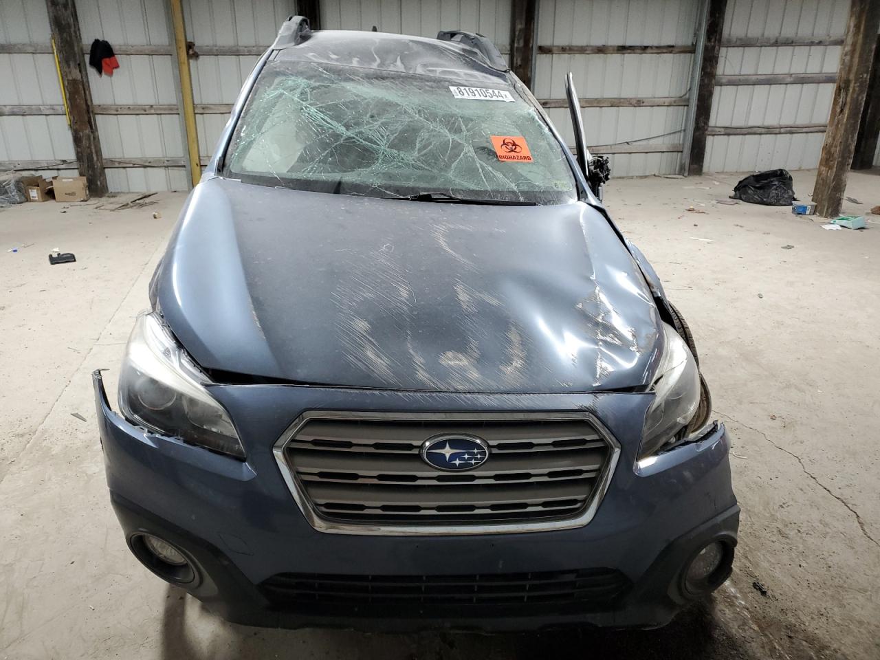2017 Subaru Outback VIN 4S4BSACC1H3422363 Copart auction photo, rollover damage thumbnail 5