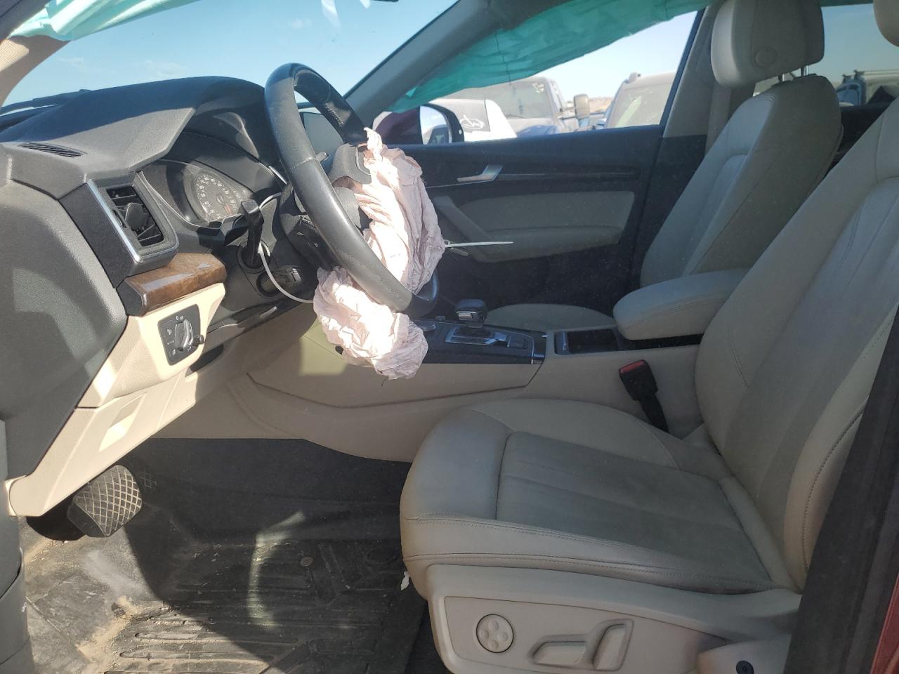 2019 Audi Q5 VIN WA1ANAFY4K2130423 Copart auction photo, front end damage thumbnail 7