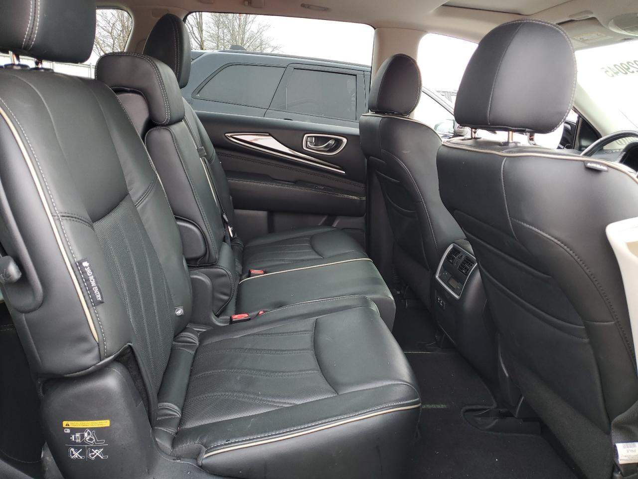 2019 Infiniti QX60 VIN 5N1DL0MM9KC567133 Copart auction photo, front end / side damage thumbnail 11