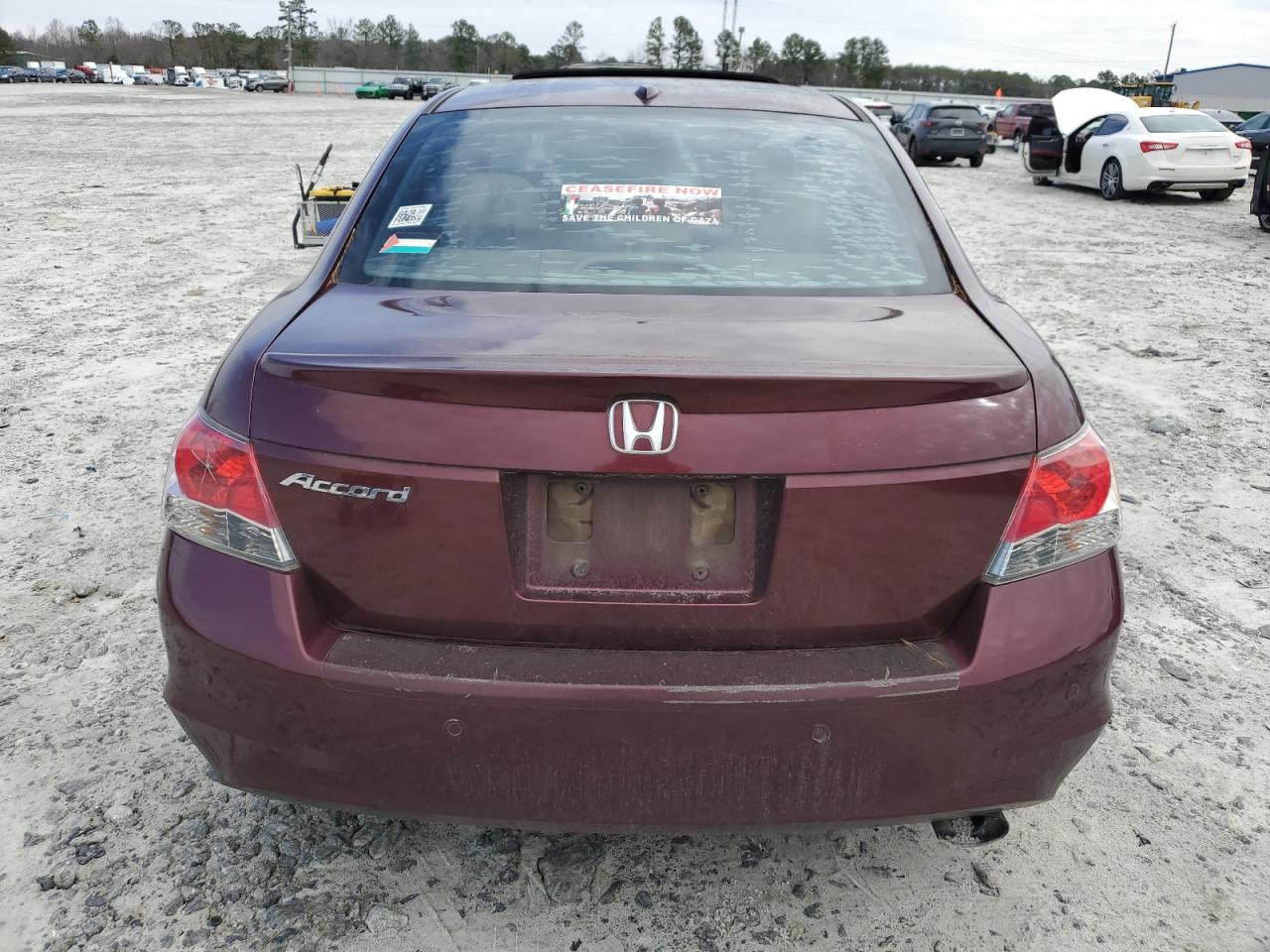 2010 Honda Accord VIN 1HGCP2F87AA159404 Copart auction photo, all over damage thumbnail 6