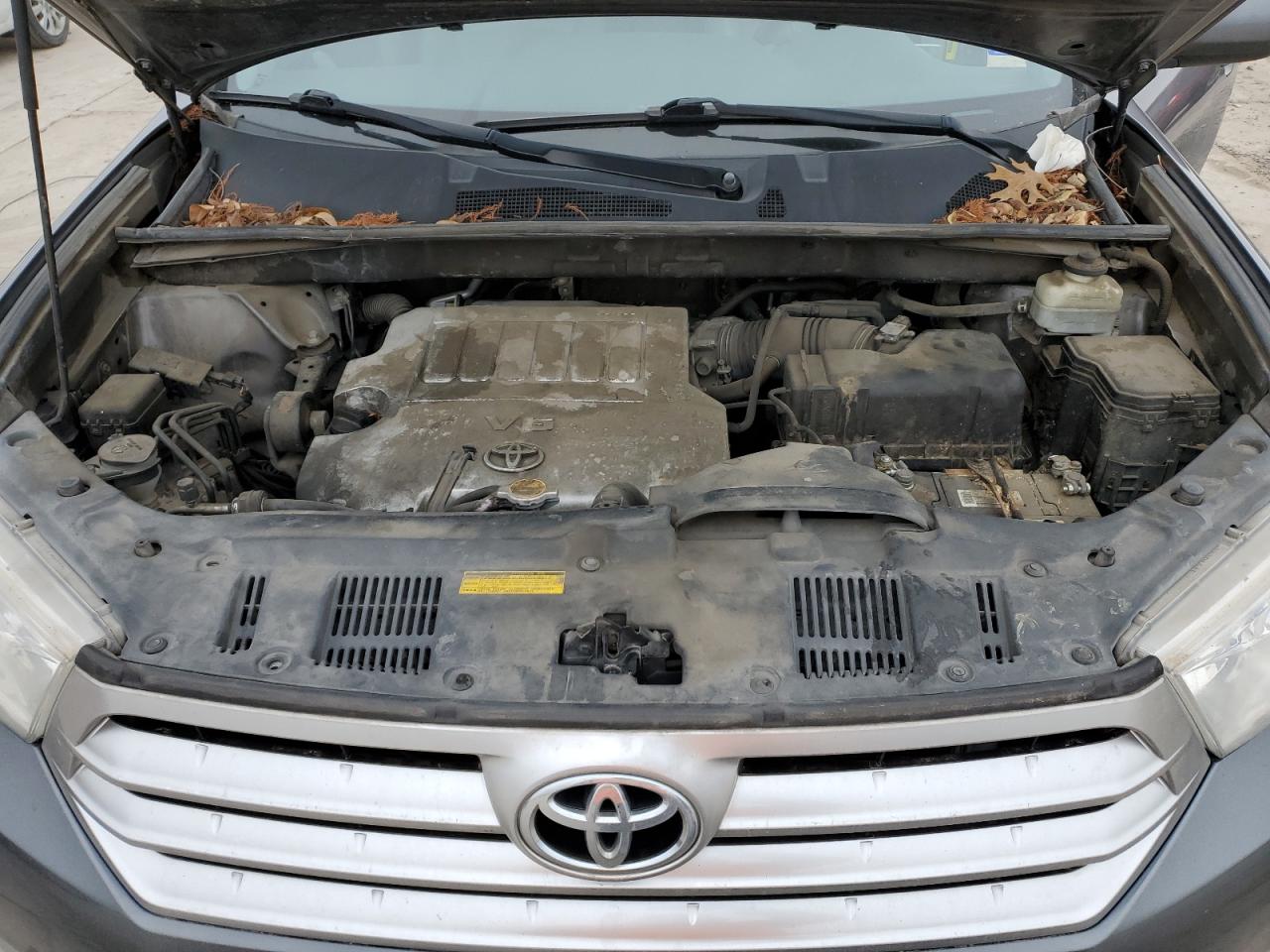 2012 Toyota Highlander VIN 5TDZK3EHXCS066543 Copart auction photo, rear end damage thumbnail 12