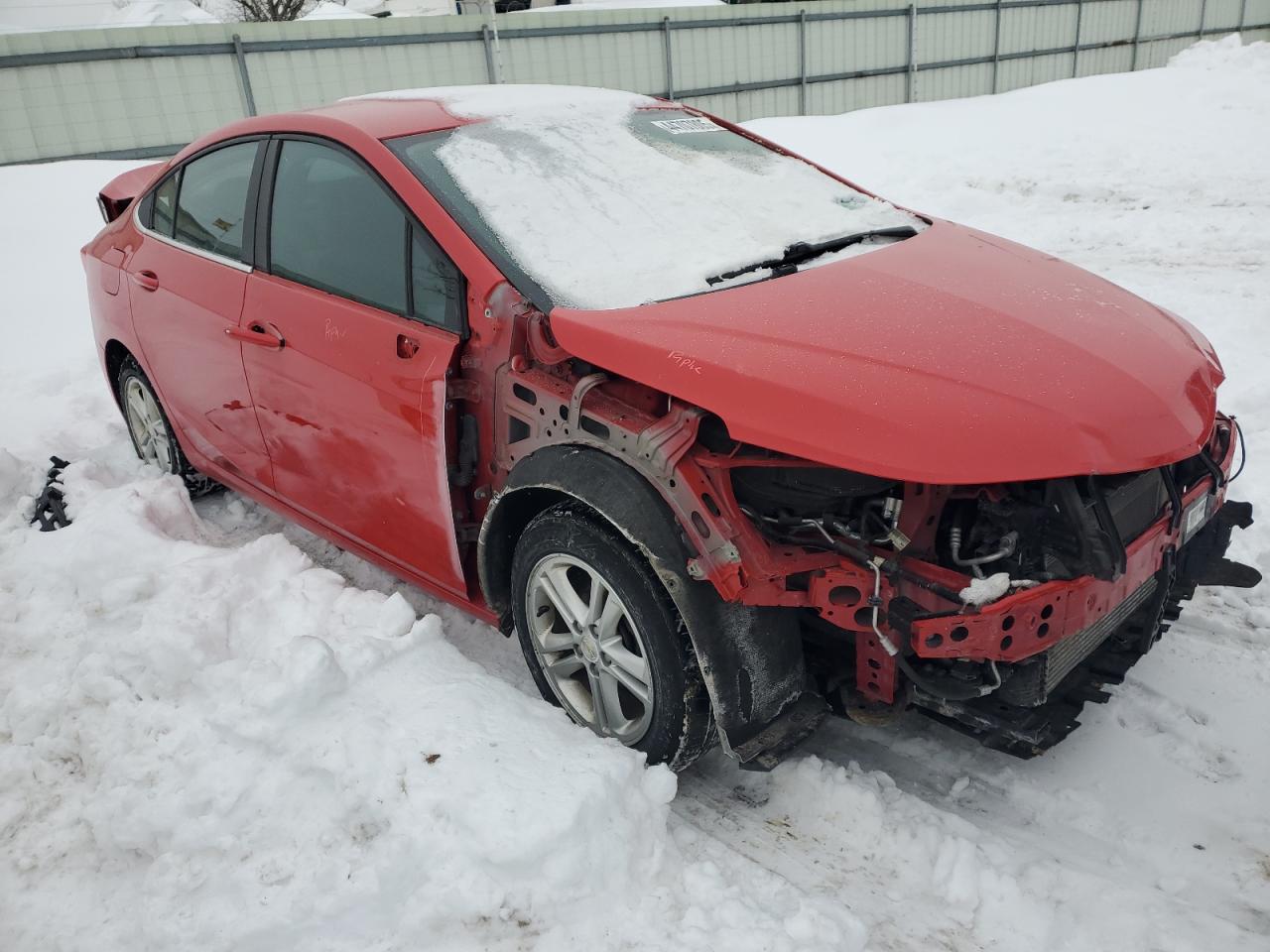 2017 Chevrolet Cruze VIN 1G1BE5SM1H7214448 Copart auction photo, front end damage thumbnail 4