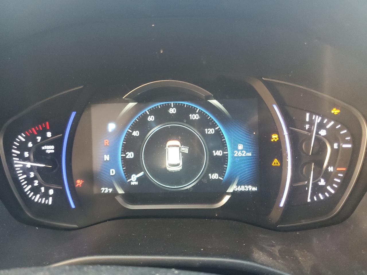 2020 Hyundai Santa Fe VIN 5NMS53AA3LH256897 Copart auction photo, all over damage thumbnail 9