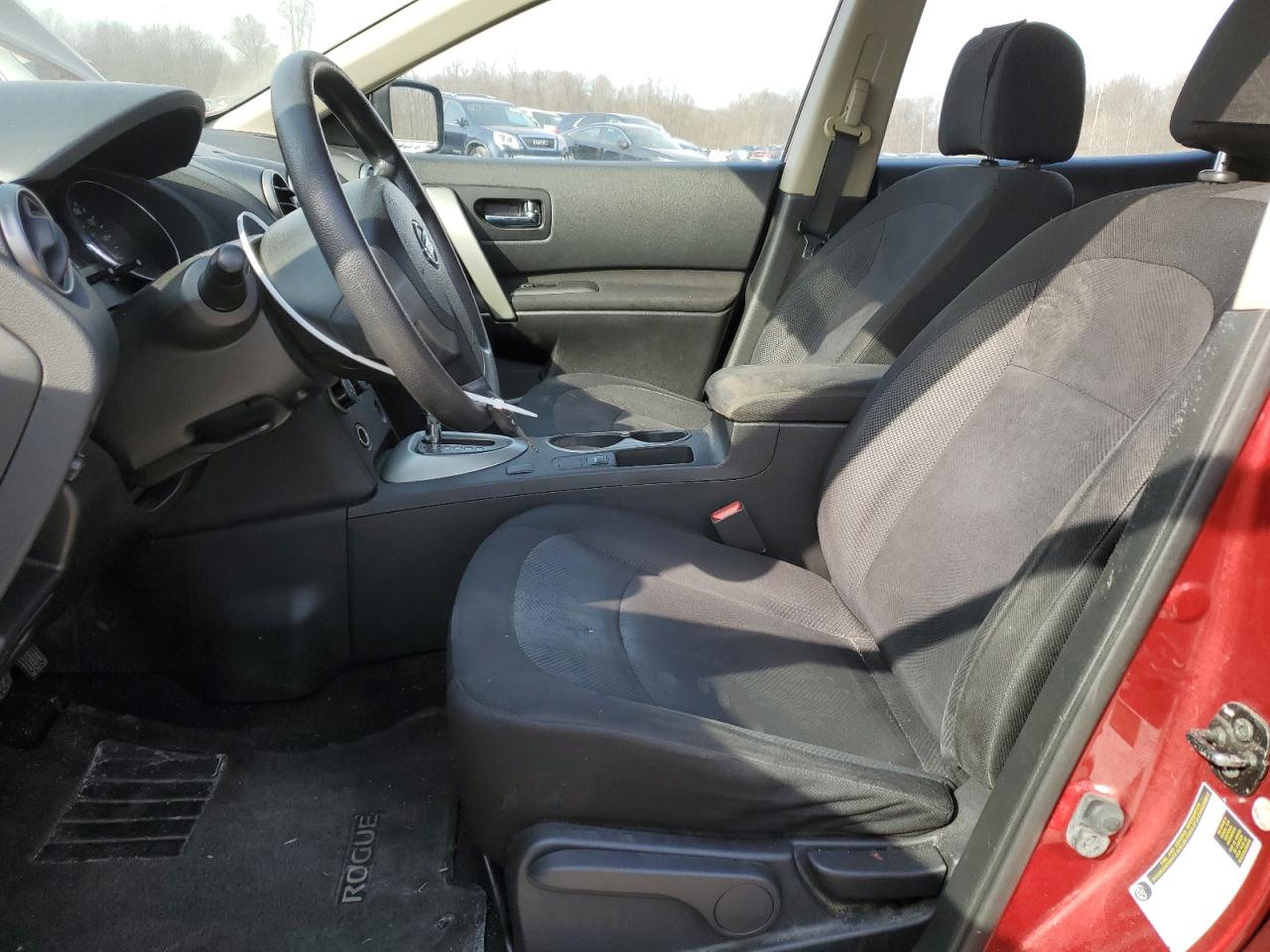 2014 Nissan Rogue VIN JN8AS5MV7EW705985 Copart auction photo, side / front end damage thumbnail 7