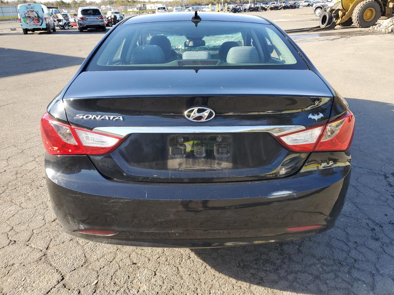 2013 Hyundai Sonata VIN 5NPEB4AC8DH628039 Copart auction photo, front end / side damage thumbnail 6