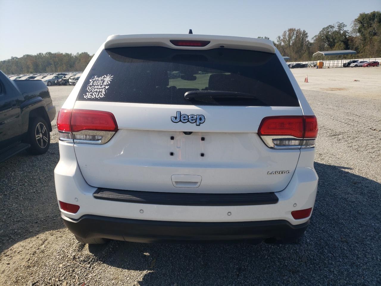 2018 Jeep Grand Cherokee VIN 1C4RJEAG0JC447411 Copart auction photo, front end / frame damage damage thumbnail 6