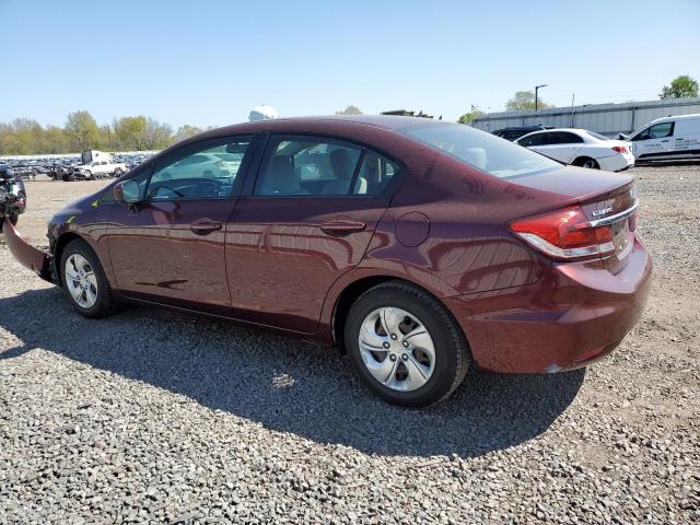 2015 Honda Civic VIN 19XFB2F58FE249746 Copart auction photo, front end damage thumbnail 2