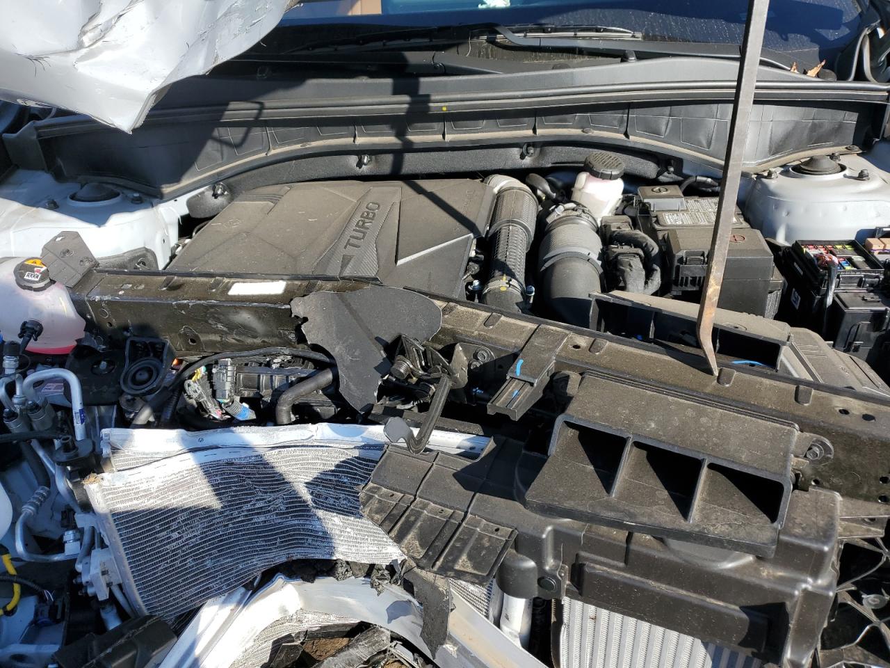 2023 KIA Sorento VIN 5XYRKDLF0PG243305 Copart auction photo, front end / side damage thumbnail 12