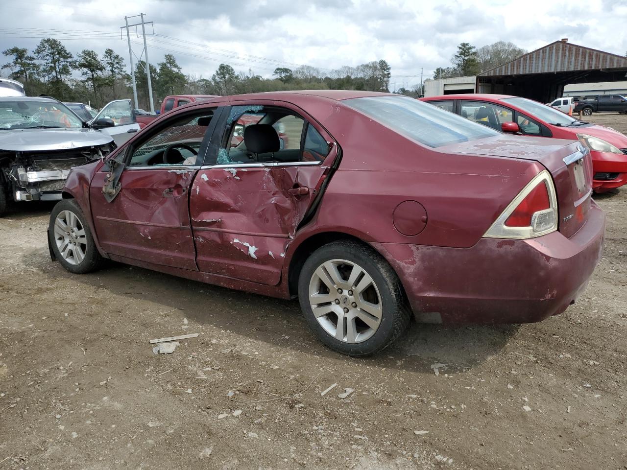 2006 Ford Fusion VIN 3FAFP08146R147309 Copart auction photo, front end / side damage thumbnail 2