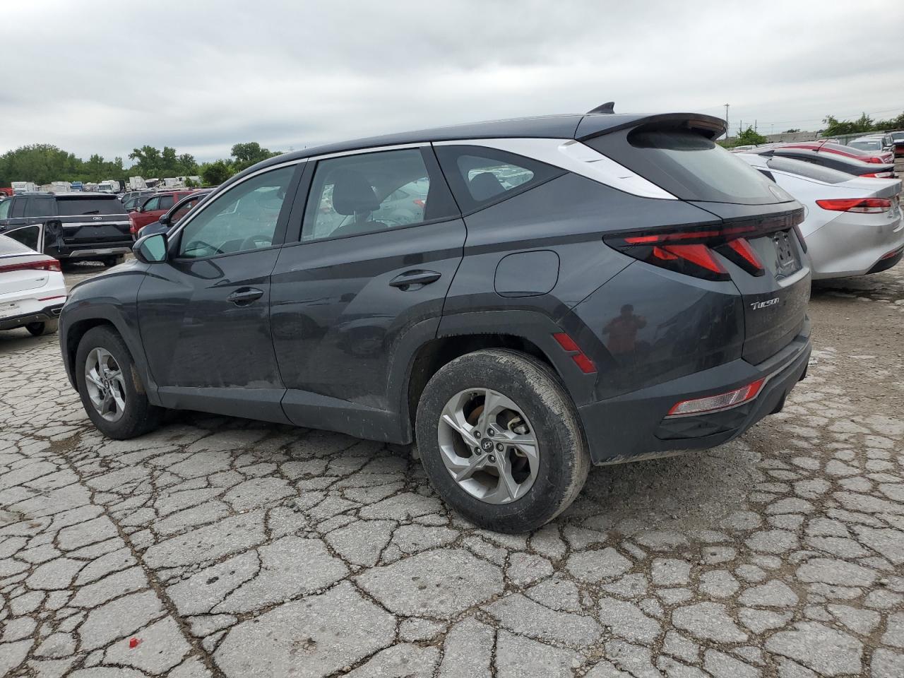 2023 Hyundai Tucson VIN 5NMJA3AE4PH193342 Copart auction photo, all over / minor dent/scratches damage thumbnail 2