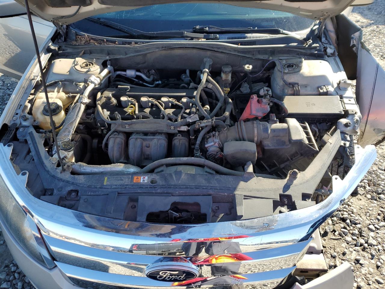 2010 Ford Fusion VIN 3FAHP0HA2AR404775 Copart auction photo, front end damage thumbnail 12