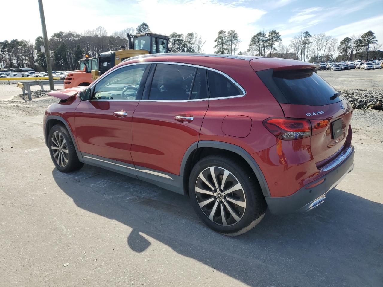 2021 Mercedes-Benz GLA-klasse VIN W1N4N4GB9MJ244837 Copart auction photo, front end / undercarriage damage thumbnail 2