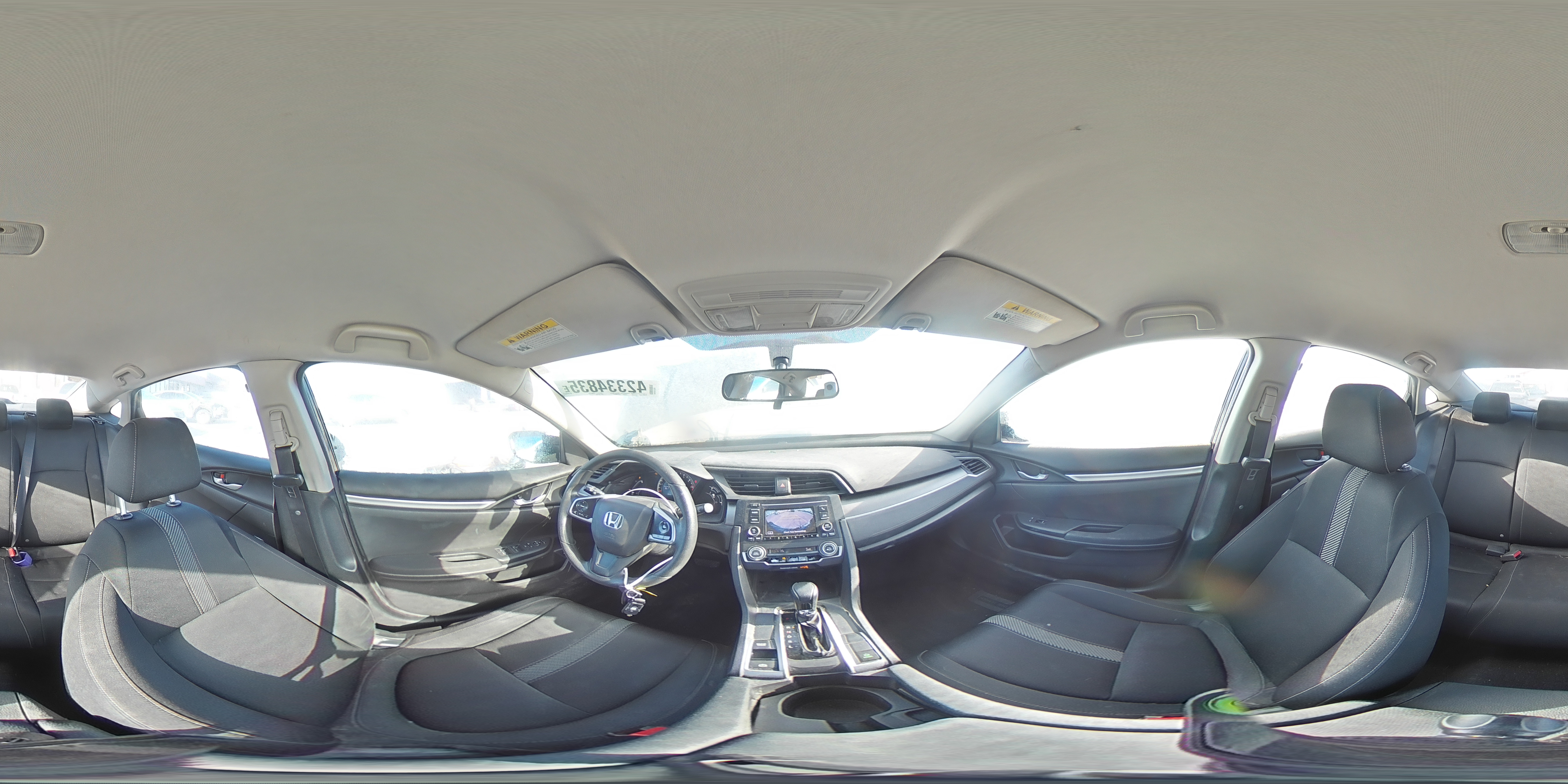 2016 Honda Civic VIN 19XFC2F50GE087058 Copart auction photo, front end / mechanical damage thumbnail 13
