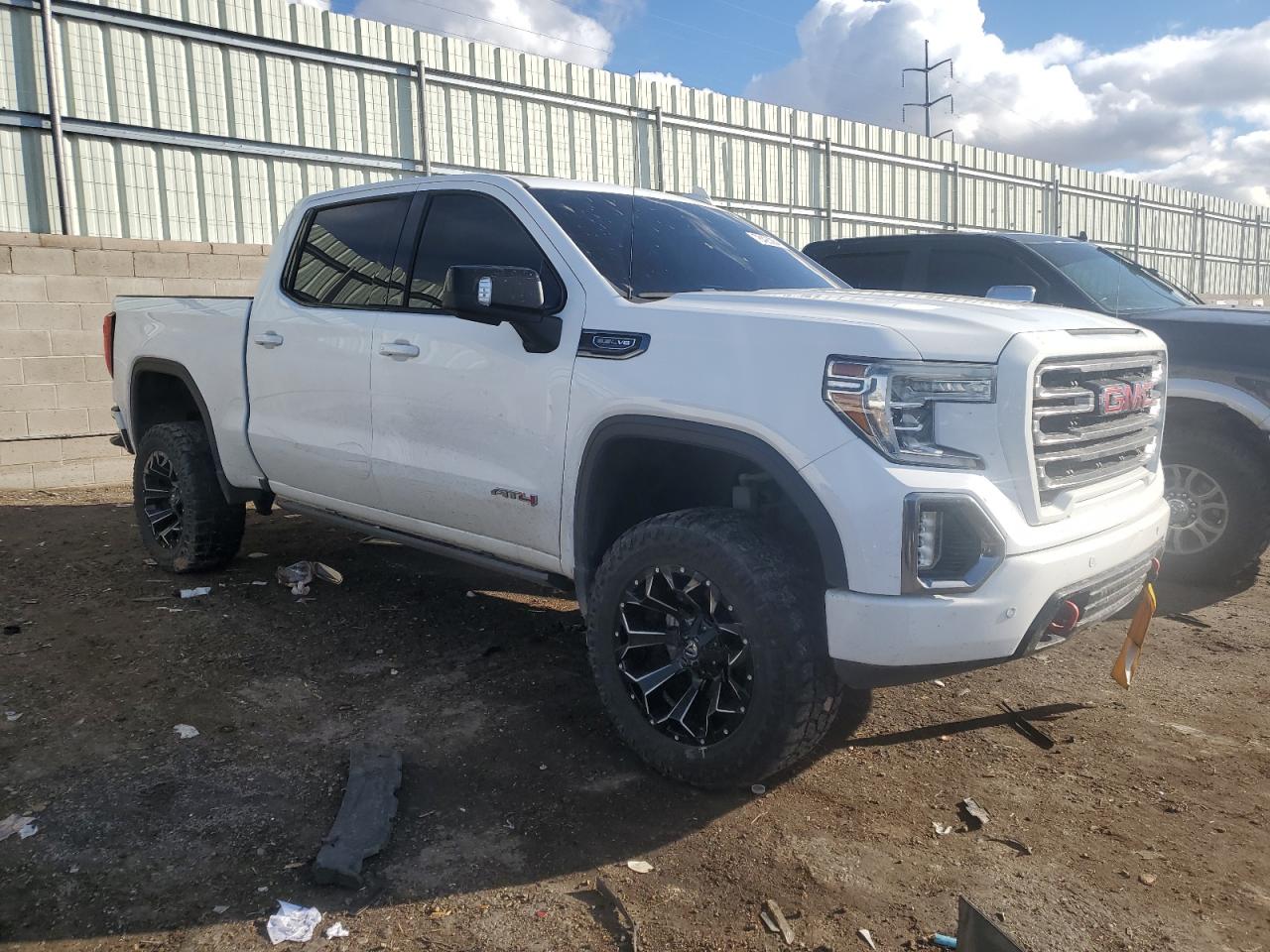 2020 GMC Sierra VIN 3GTP9EED4LG107372 Copart auction photo, water/flood damage thumbnail 4