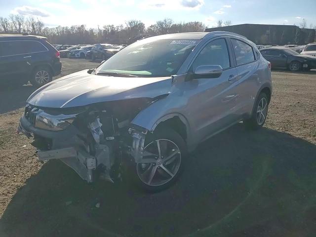 2021 Honda HR-V VIN 3CZRU6H55MM700236 Copart auction photo, front end / minor dent/scratches damage thumbnail 11