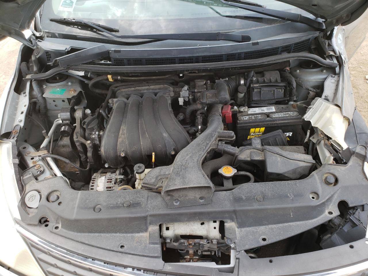 2008 Nissan Versa VIN 3N1BC13EX8L455145 Copart auction photo, all over damage thumbnail 11
