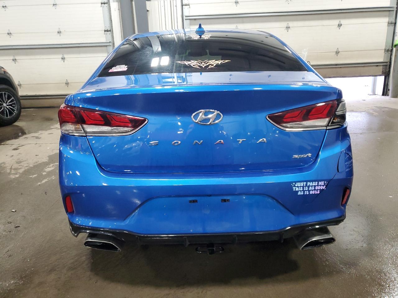 2018 Hyundai Sonata VIN 5NPE34AF4JH639915 Copart auction photo, all over damage thumbnail 6