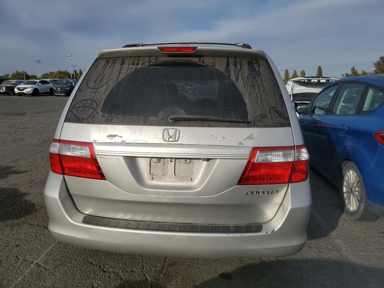 2007 Honda Odyssey VIN 5FNRL38707B062298 Copart auction photo, side damage thumbnail 6