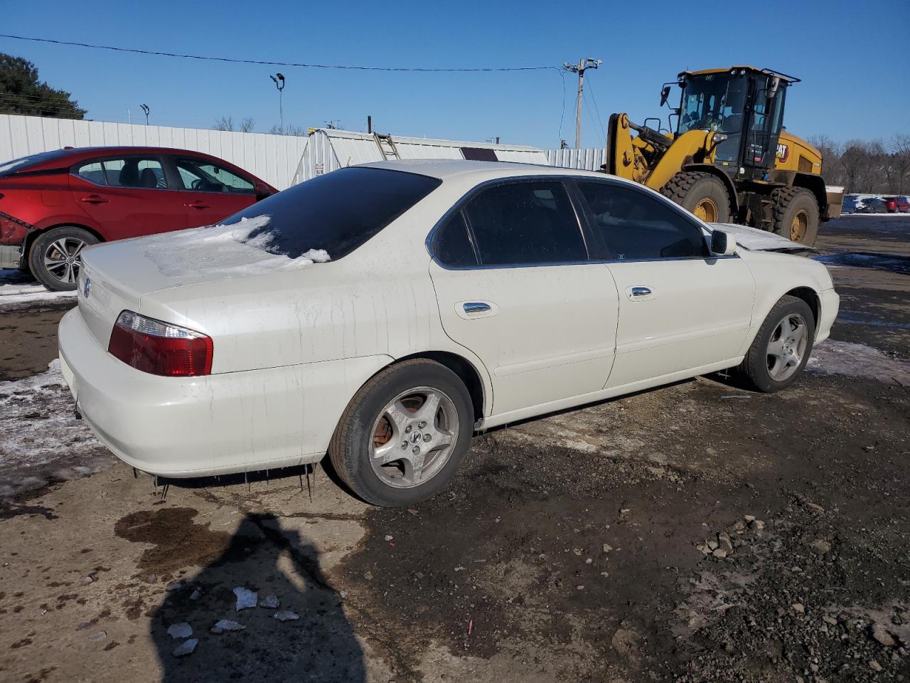 2003 Acura TL VIN 19UUA566X3A093374 Copart auction photo, front end damage thumbnail 3