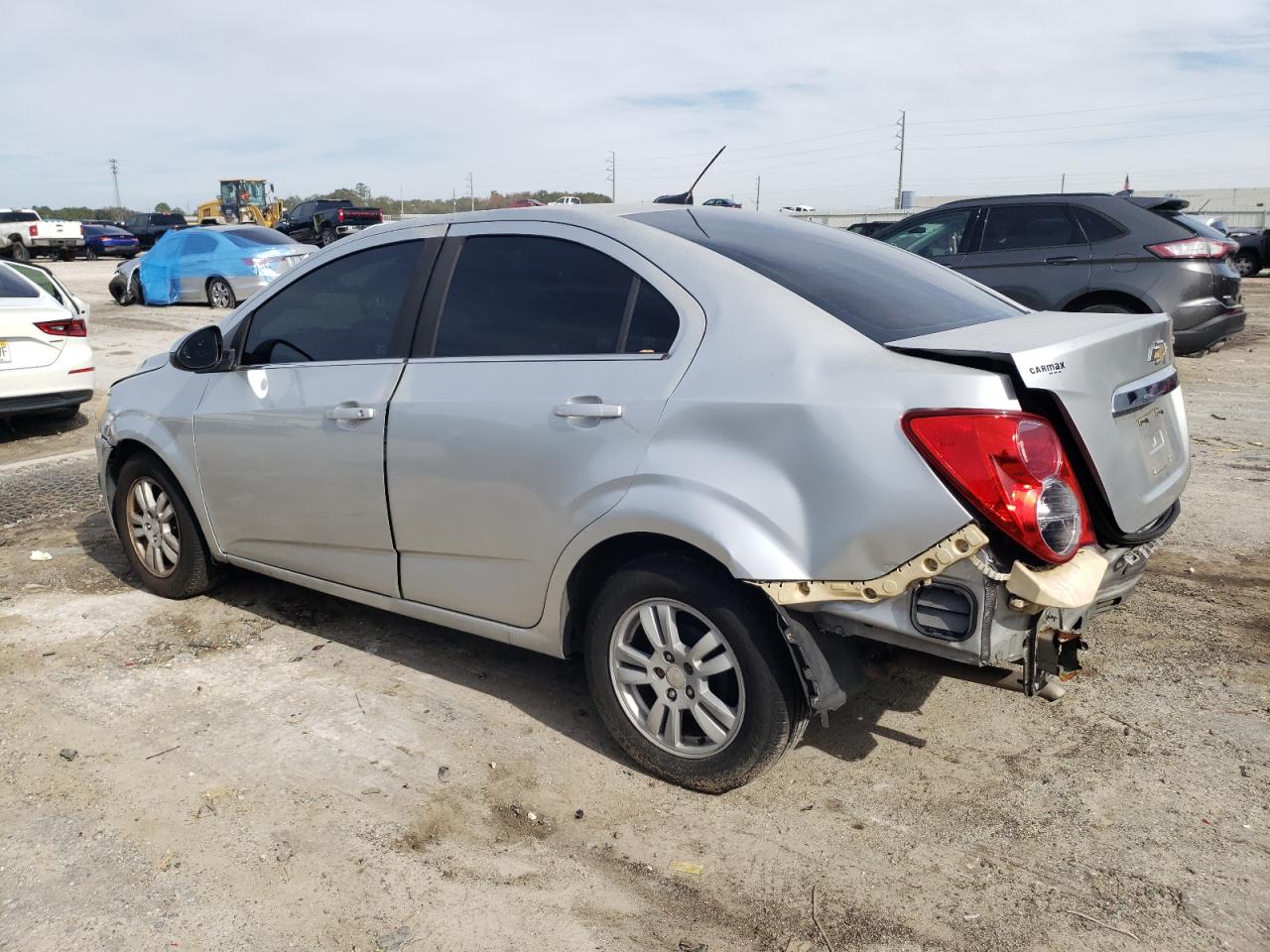 2014 Chevrolet Sonic VIN 1G1JC5SH4E4174948 Copart auction photo, rear end / front end damage thumbnail 2