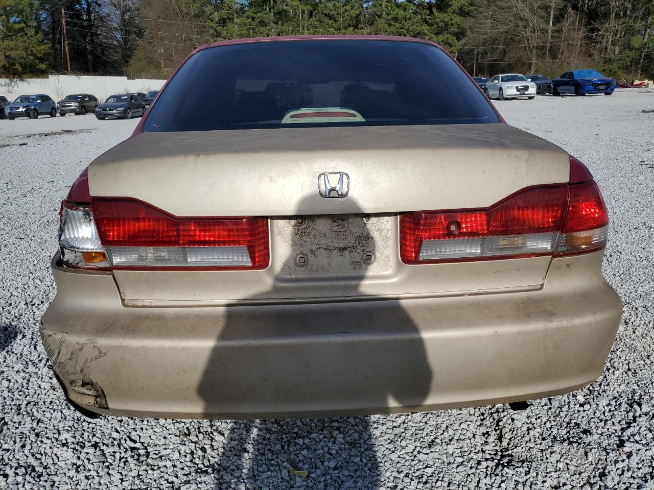 2002 Honda Accord VIN 1HGCG56702A015199 Copart auction photo, rear end / mechanical damage thumbnail 6