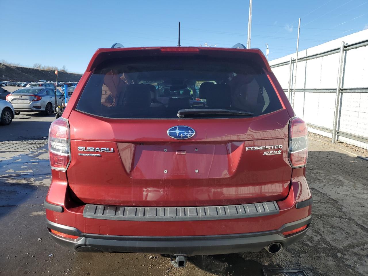 2014 Subaru Forester VIN JF2SJAMC3EH471926 Copart auction photo, front end damage thumbnail 6