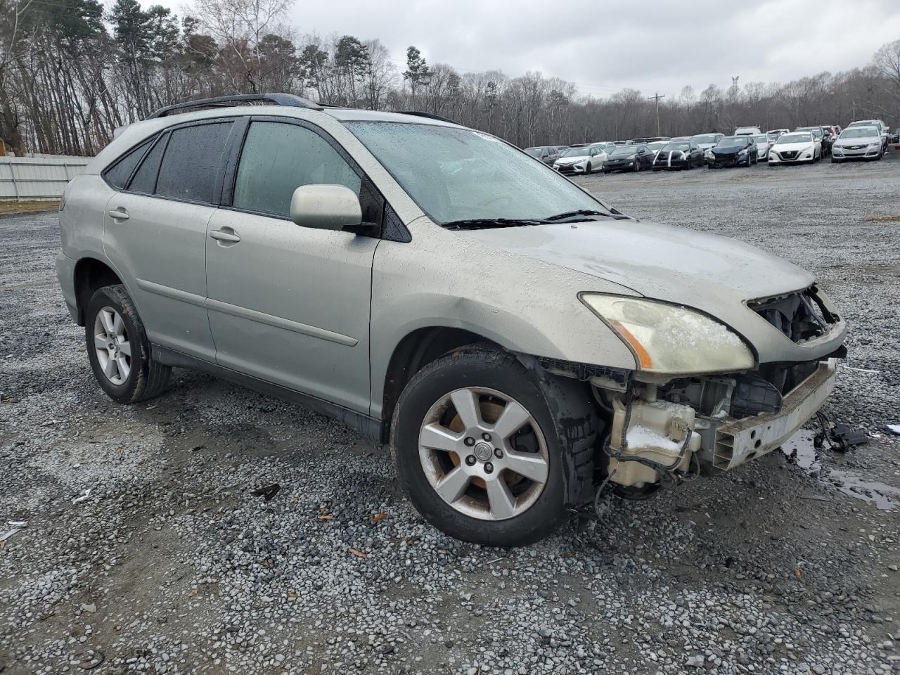 2004 Lexus RX VIN JTJHA31U940057934 Copart auction photo, front end damage thumbnail 4